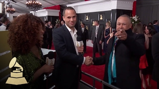 Ralph from Earth Wind & Fire | Red Carpet | 59th GRAMMYs