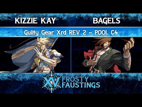 Frosty Faustings XV 2023 Pool C4 - Kizzie Kay (Sin Kiske) vs Bagels (Slayer) - Guilty Gear Xrd REV 2