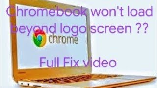 ChromeBook loading problem! Easy FIX/ Recovery Video!!