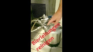 Bierleitung reinigen