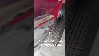 New chrome suspension for my 64 impala #64impala #lowrider 🔥🔥🔥🔥🔥 {lowrider} 🔥🔥🔥🔥🔥