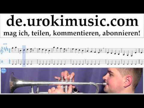 Trompete Lernen Avicii - Wake Me Up Tabulatur Teil#1 um-a995