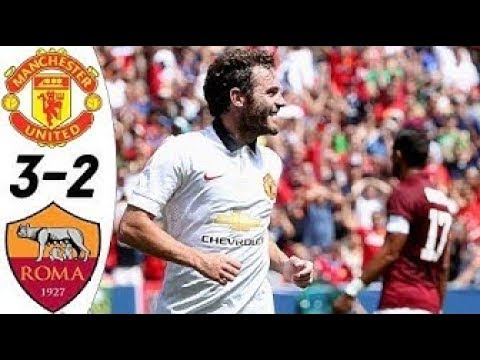 Manchester United vs AS Roma 3:2 - All Goals & Extended Highlights RESUMEN & GOLES