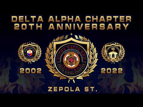 20th Anniversary Song Delta Alpha Chapter - Zepola St. (Official Audio)(Alpha Kappa Rho)