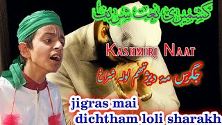 Most beautiful heart touching kashmiri Naat Sharif,Jigras mai dichtham loli sharakh,kashmiri boy video
