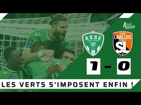 ASSE 1-0 LAVAL LE DEBRIEF. Les verts  jouent avec nos nerfs, mais renouent avec la victoire !