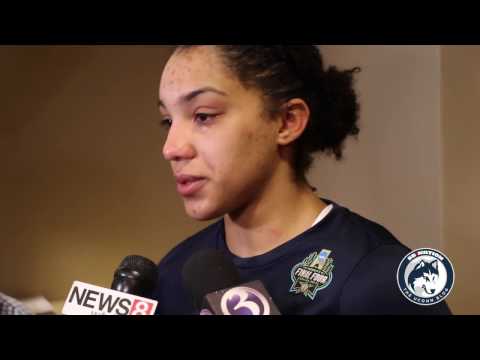 UConn Women's Basketball Postgame (Players) - Final Four