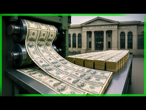 This is how money is made in the USA 💵 Dollar Factory (Documentary)