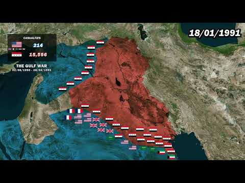 The Gulf War: A Visual Explanation with Maps