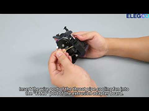 Плата экструдера 3D-принтера Elegoo Neptune 4 Plus, 24-pin (оригінал) / Платы для 3Д-принтеров - фото 1 - id-p2259853219