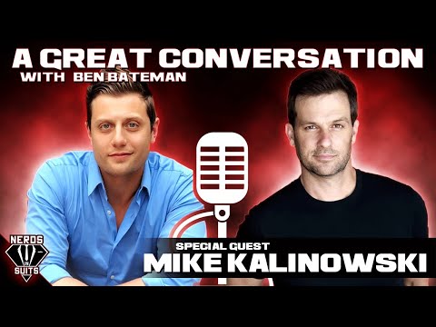 Mike Kalinowski on dating in LA, Batman, & what's next in The Schmoedown - A Great Conversation #11