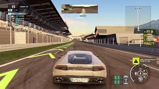 Project CARS 2.The race with lamborghini second place in the pass me.