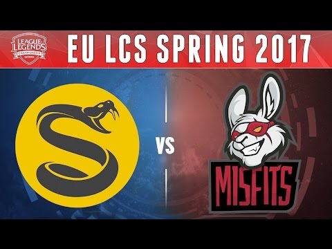 Splyce vs Misfits - League Of Legends EU LCS 2017 Spring Game 2