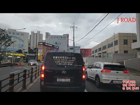 [4K ROAD]KOREA, BUSAN,Dadearo,Jangnimro,Busan-harbor bridge,Hwangnyeong-tunnel[Drive],EP-31