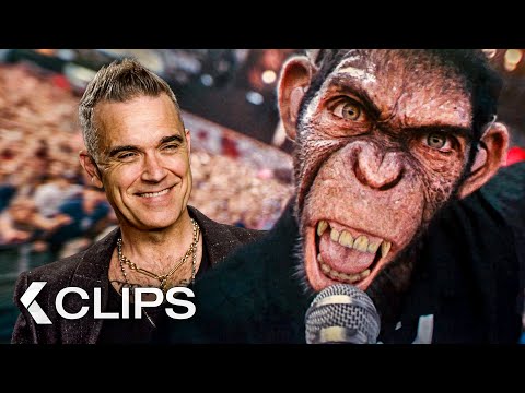 BETTER MAN: Die Robbie Williams Story - Alle Clips & Trailer German Deutsch (2025)