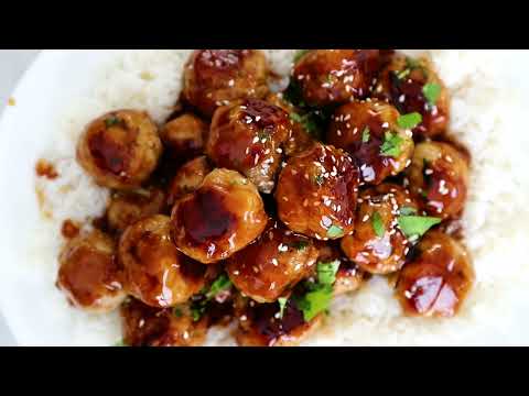 Turkey Teriyaki Meatballs
