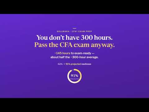 Solurana: CFA Exam Prep video thumbnail