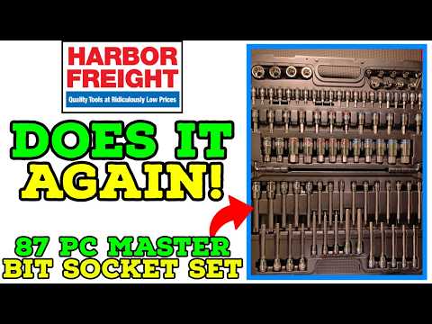Harbor Freight's Quinn Master Socket Bit Set!