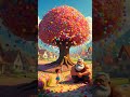 कैंडी का जादुई पेड़ 🌳🍬 | Funny Village Story | #Candy #Tree #ShortStory#ai