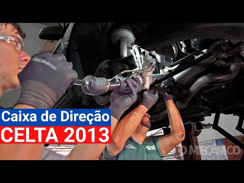 Como trocar a caixa de direção e bomba hidráulica do Chevrolet Celta