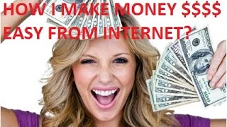 How To Earn Extra Money From Home 2016? $4256.86 Earning Extra Money!