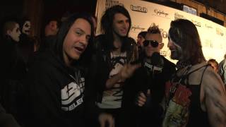 9ELECTRIC Interview, Revolver Music Awards 2016 Black Carpet | MetalSucks