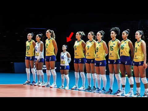 Size Doesn’t Matter !!! 162cm Short Volleyball Player Natalia Araujo | Crazy Libero Skills