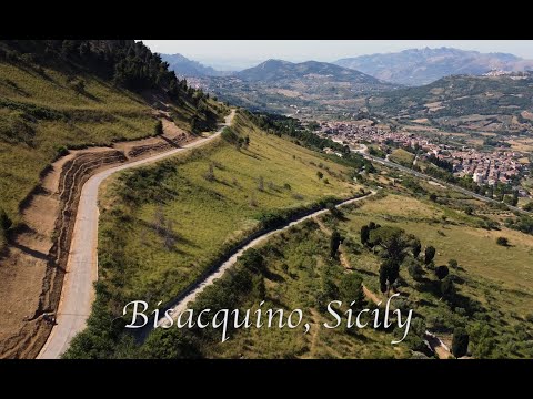 Bisacquino, Sicily (4k Drone Video #2)