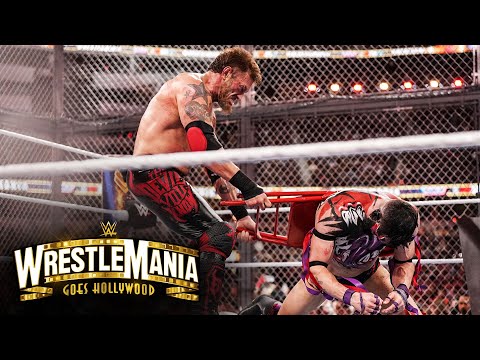 Edge vs. “The Demon” Finn Bálor - Hell in a Cell Match: WrestleMania 39 Sunday Highlights