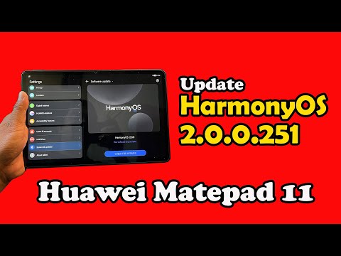 Huawei Matepad 11 Update Harmony OS 2.0.0.251