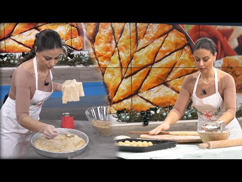 Niki realizon Bakllavanë me 100 petë / Sekreti i brumit, hapjes së petëve dhe pjekjes