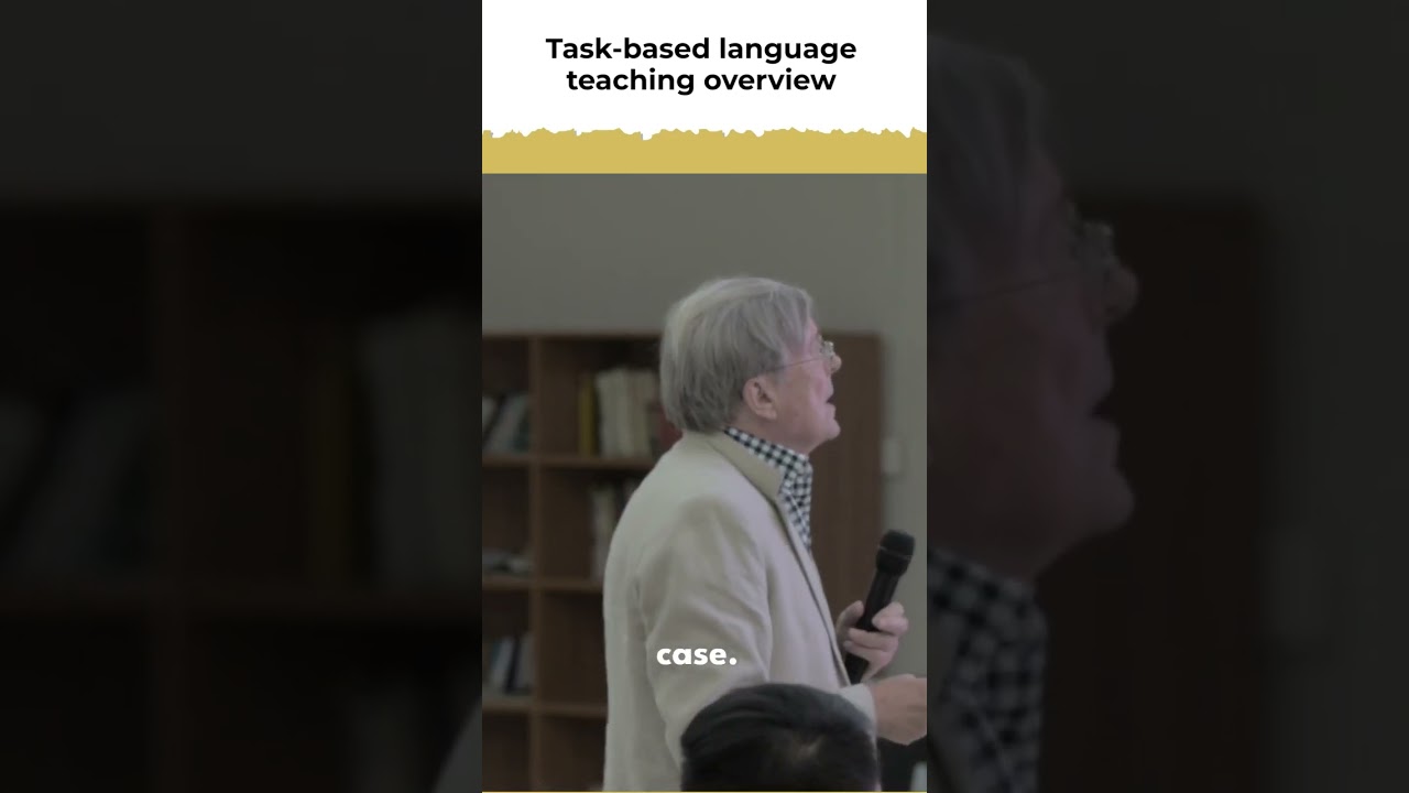 Task-based language teaching overview | Rod Ellis