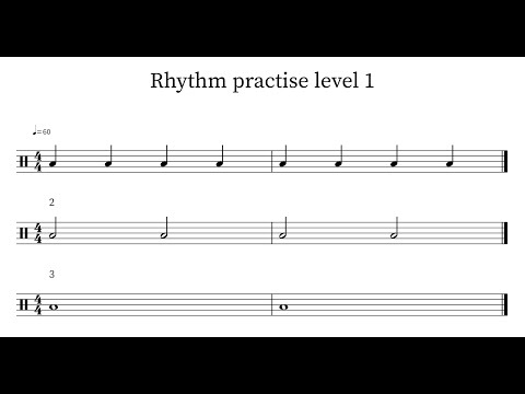 Rhythm Practise Level 1