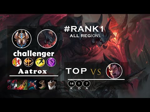 Aatrox vs Darius Top Played #rank1