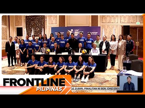 Alas Pilipinas women's team, handa nang sumabak sa AVC Challenge Cup Frontline Pilipinas