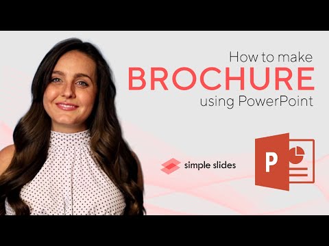 How to Make a Brochure using PowerPoint