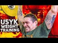 USYK & TOROKHTIY // How to build explosive power // Weightlifting and Boxing Usyk training