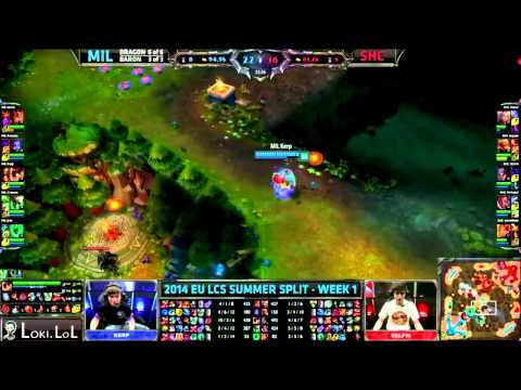 [2014 Summer] MVP Spotlight EU LCS Week 1 - Kerp