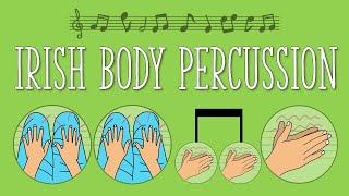 Easy Irish Body Percussion for Kids | St. Patrick's Day Play-Along! ☘️🎶