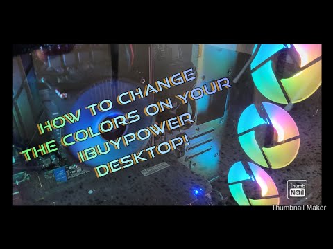 YouTube video about: How to change lights on ibuypower keyboard?