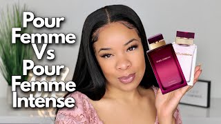 DOLCE & GABBANA POUR FEMME VS POUR FEMME INTENSE | PERFUME COLLECTION 2021 | LALONNIE