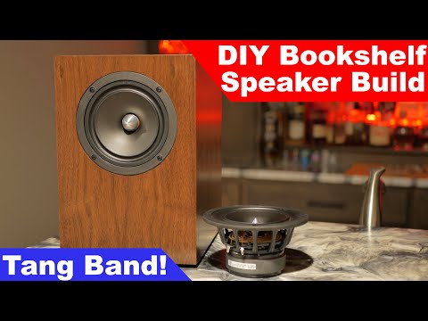 DIY Full Range Bookshelf Speaker Build Guide With Tang Band Drivers | How To Build Your Own Speakers