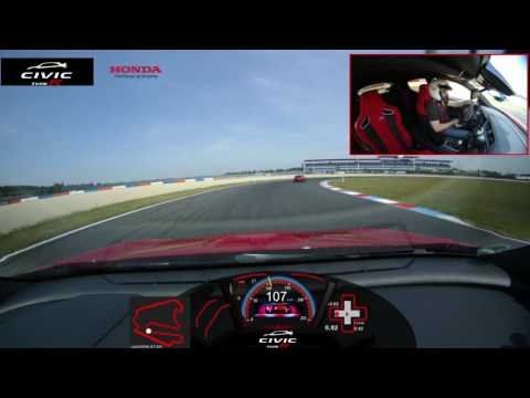 Así es una vuelta dentro de un Honda Civic Type R | Diariomotor