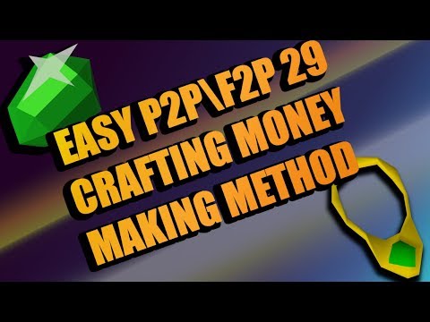 OSRS F2P\P2P CRAFTING MONEY MAKING METHOD 2020