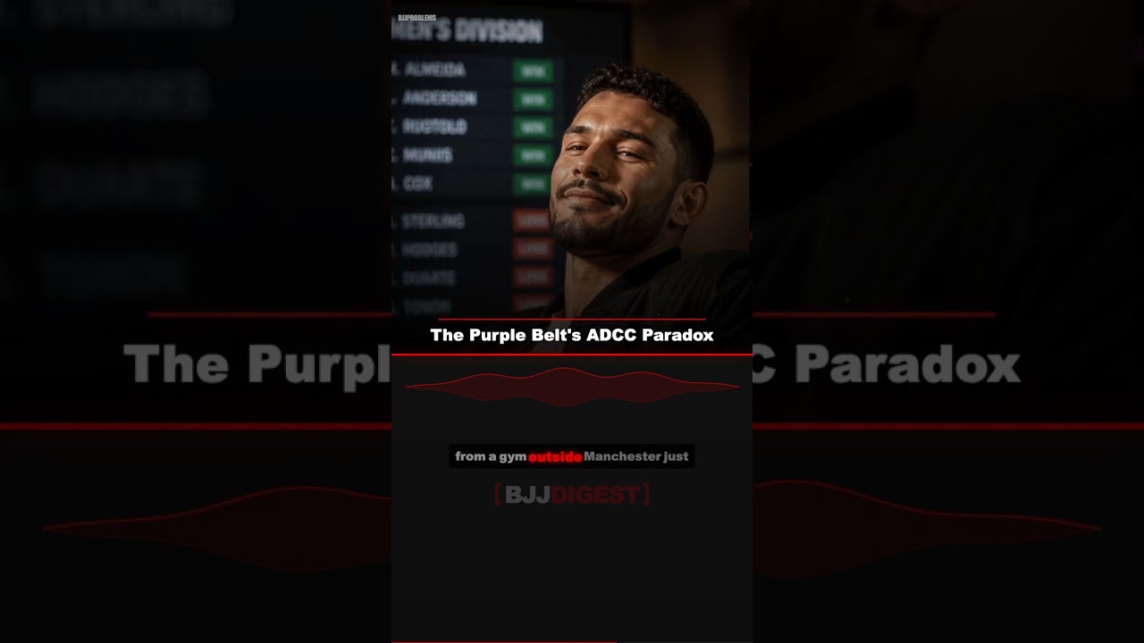 The Purple Belt's ADCC Paradox: Analysis Without S #Shorts