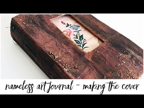 Nameless Vintage Art Journal Series Intro Supplies