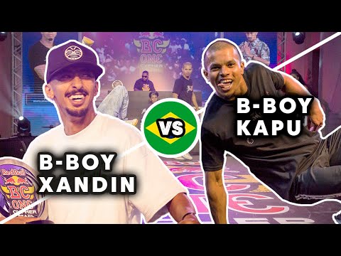 B-Boy Xandin vs. B-Boy Kapu｜Red Bull BC One Cypher Brazil 2021