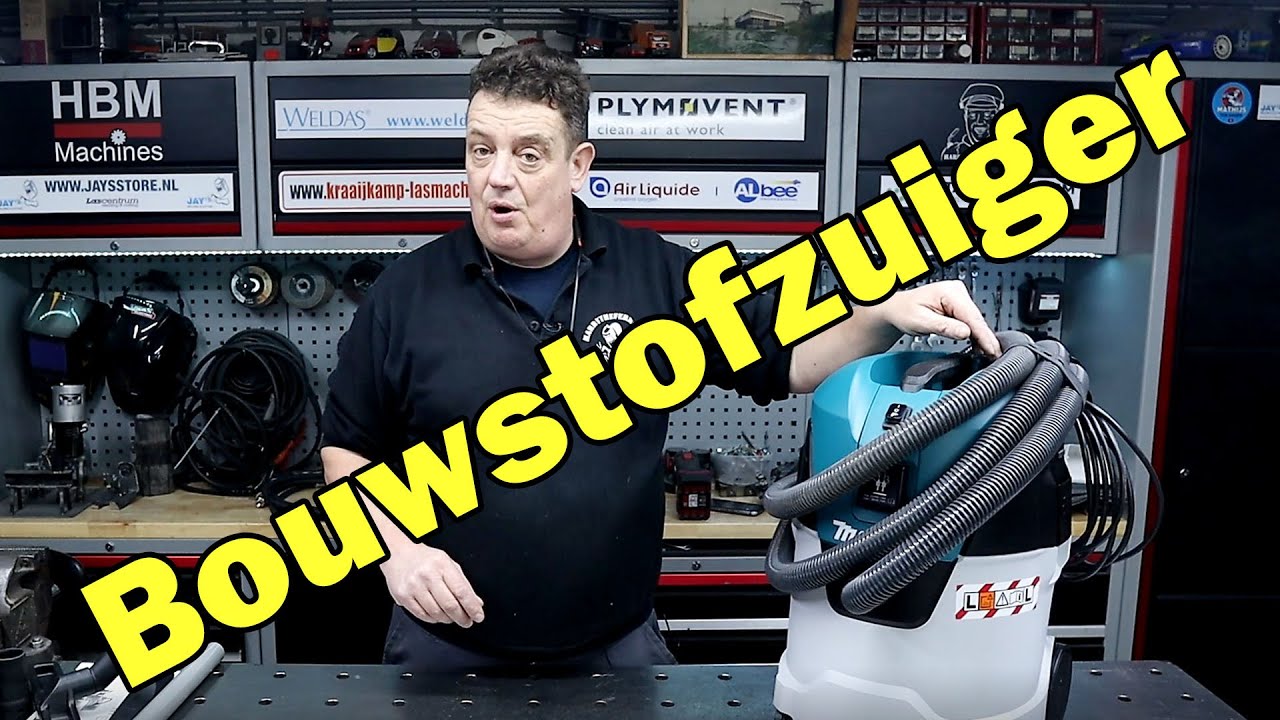 Een Makita VC2512L Bouwstofzuiger gekocht unboxing en eerste indruk.