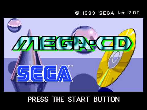 SEGA MEGA-CD SEGA-CD Boot Screen Collection