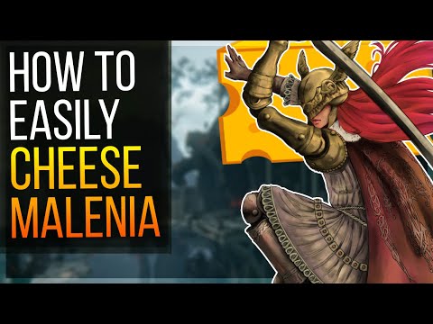 How to Easily Cheese Malenia, Blade of Miquella | Elden Ring